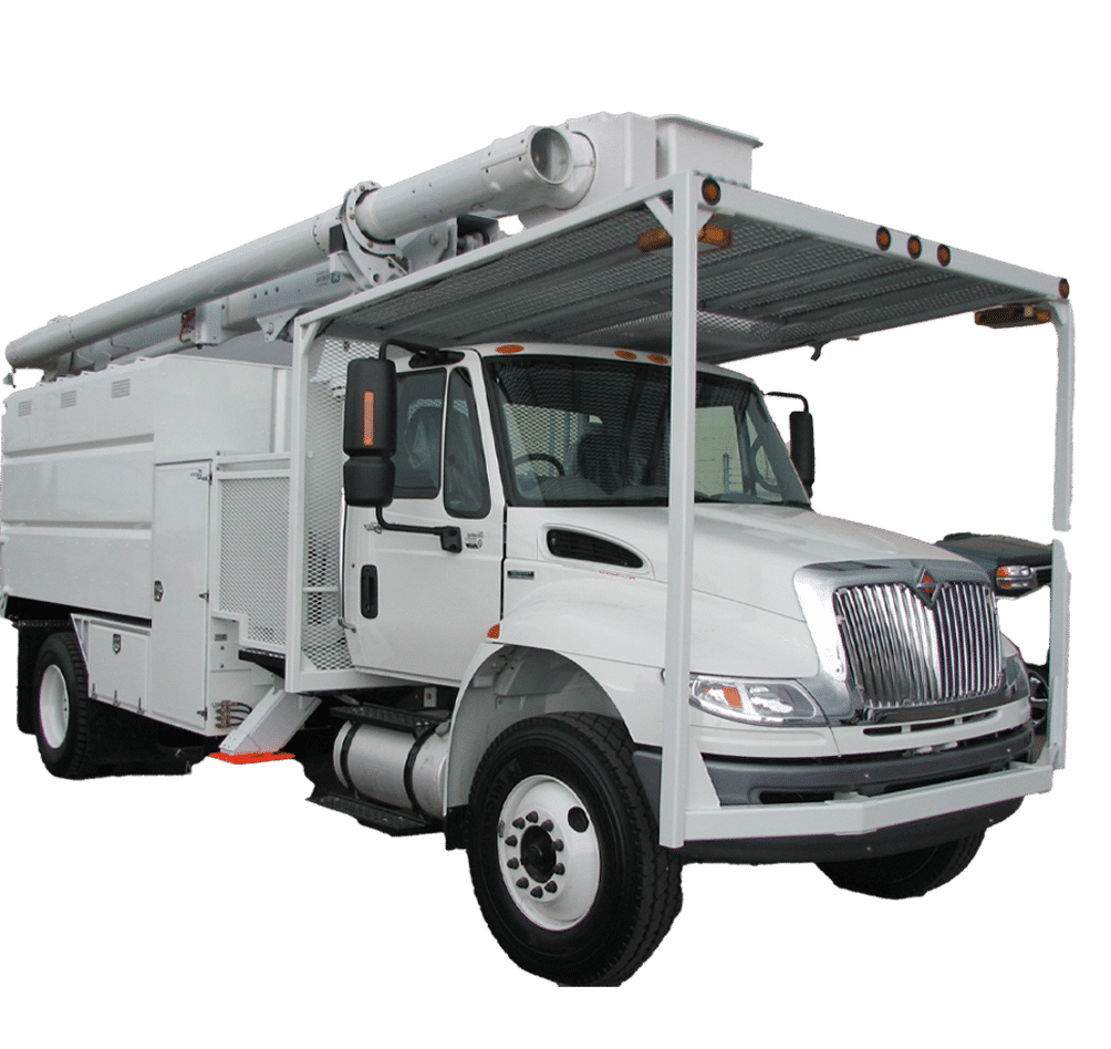 white truck cutoff