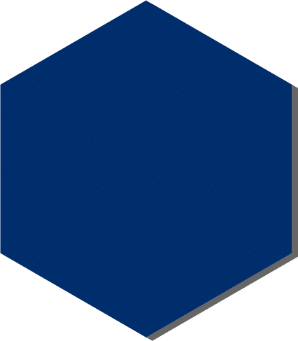 Blue Hexagon 1